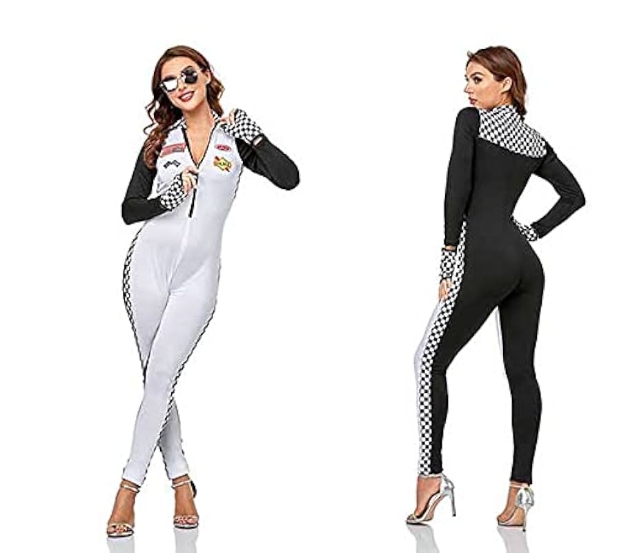 QRレースクイーン　衣装　コスチューム　ハロウィン 即日発送】【ハロウィン】レースクイーンコスプレ【XS-Mサイズ/2